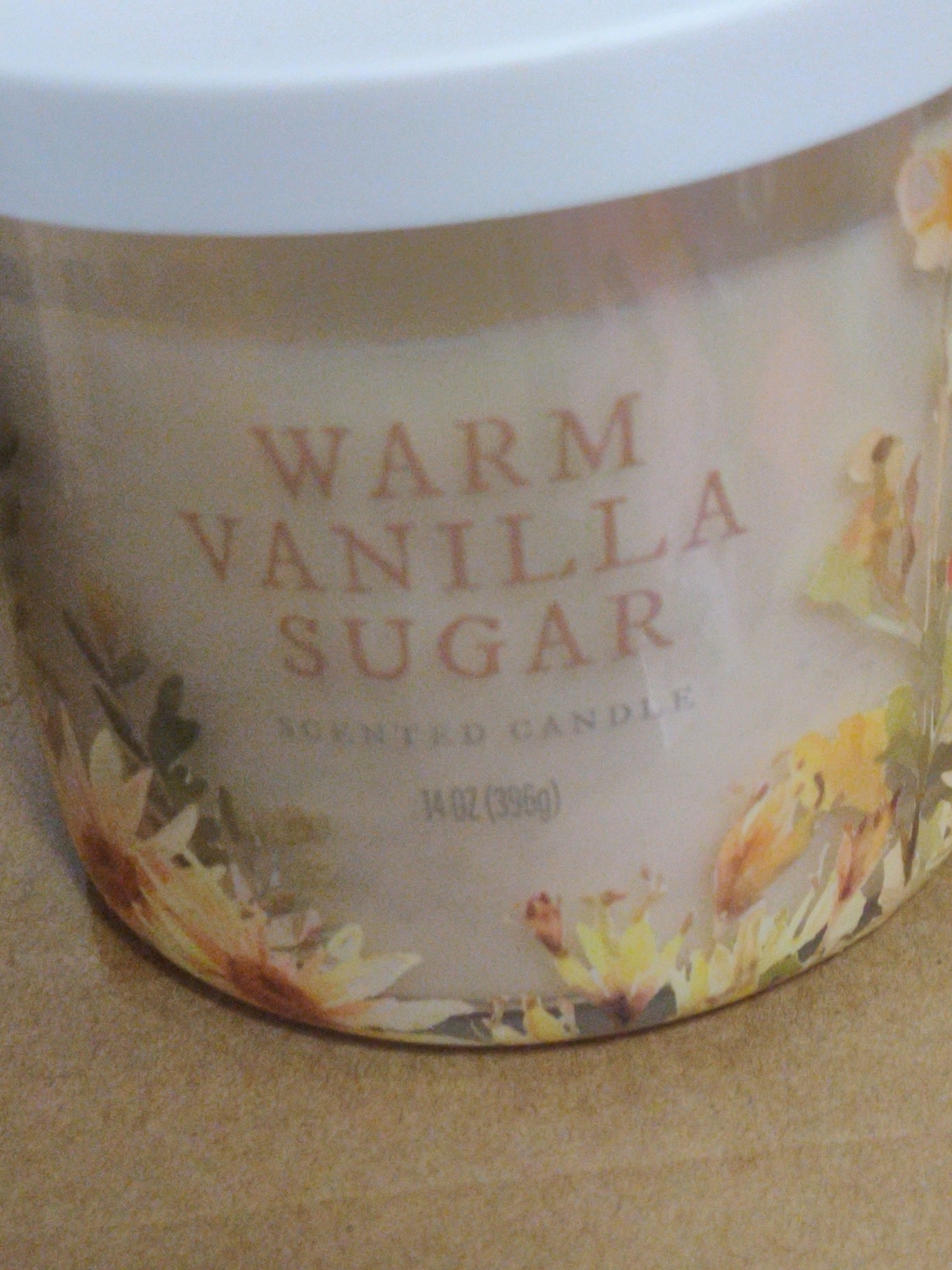 Warm Vanilla Sugar Scented Jar Candle - Cream